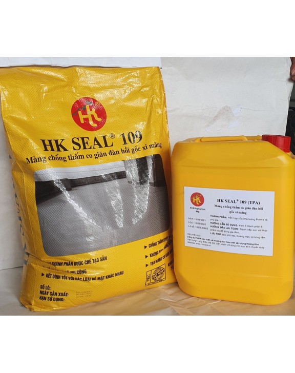 HK Seal 109-MÀNG CHỐNG THẤM CO GIÃN ĐÀN HỒI GỐC XI MĂNG